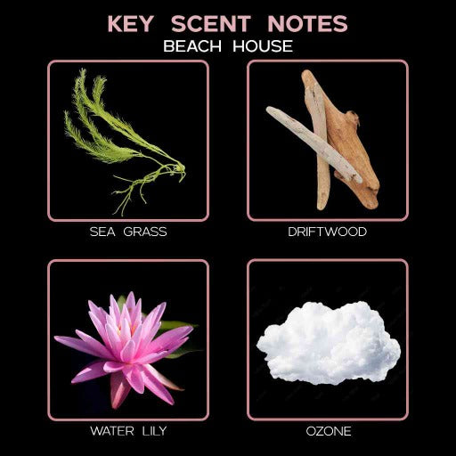  key scent beach house ingredients