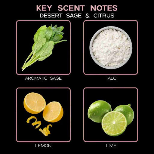 key scent desert sage citrus ingredients