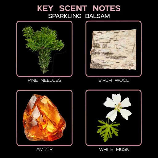 key scent  sparkling balsam ingredients