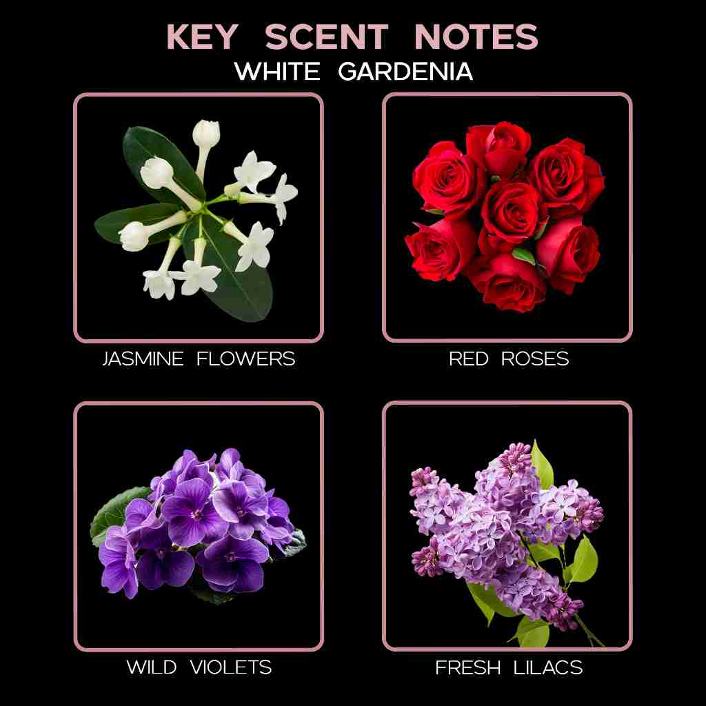 key scent  white gardenia