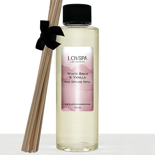 White Birch Vanilla Diffuser Refill