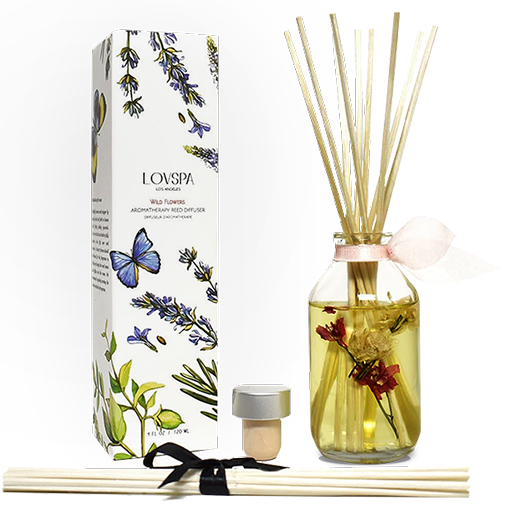 Wild Flowers Reed Diffuser Front no BG