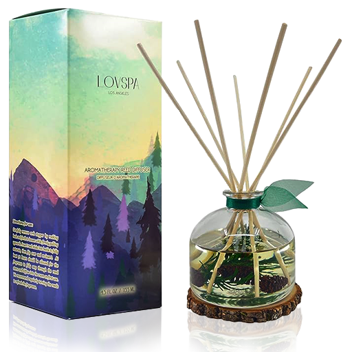 Winter Forest Pine Reed Diffuser Gift Set