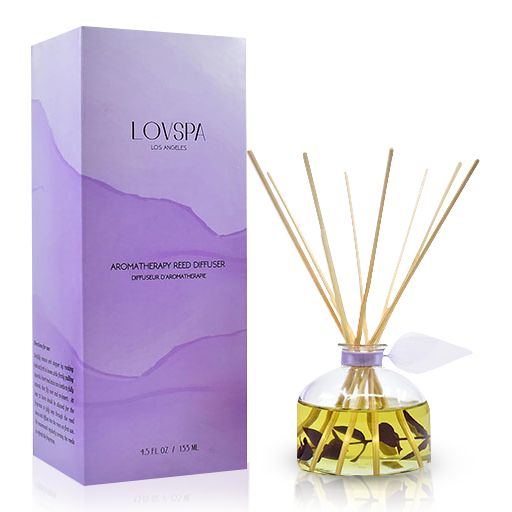 LOVSPA Fragrances DE-STRESS Lavender & Eucalyptus Luxury Reed Diffuser