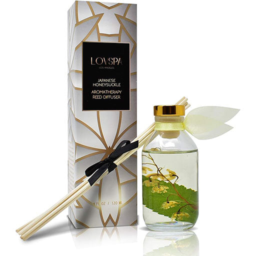 LOVSPA Fragrances Japanese Honeysuckle Luxury Reed Diffuser