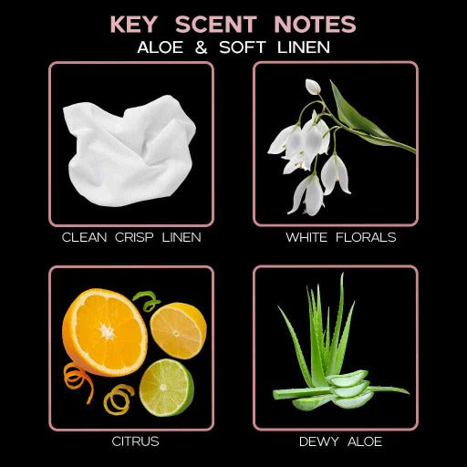 key scent aloe soft linen ingredients
