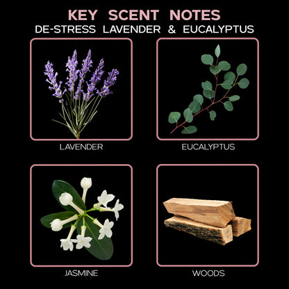 DE-STRESS Lavender & Eucalyptus Reed Diffuser