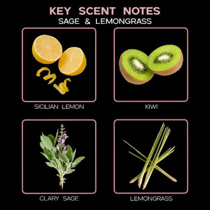 key scent  sage lemongrass ingredients