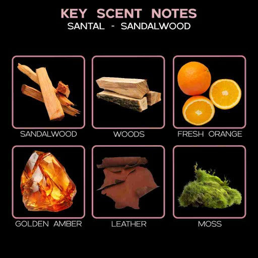 key scent  santal sandalwood ingredients