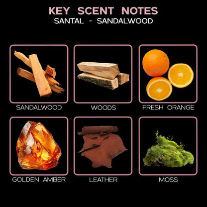 key scent  santal sandalwood ingredients