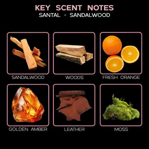 key scent santal sandalwood ingredients