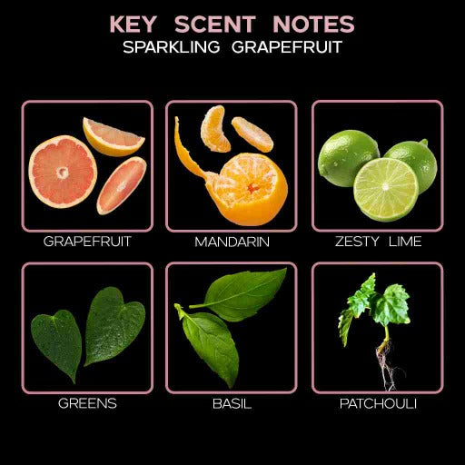 key scent  sparkling grapefruit ingredients