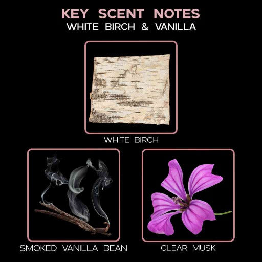 key scent white birch vanilla ingredients