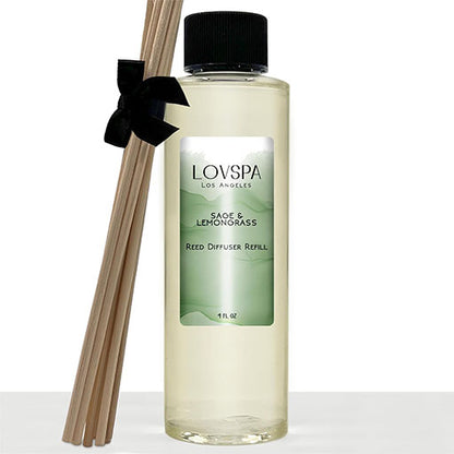 Sage Lemongrass Reed Diffuser Refill