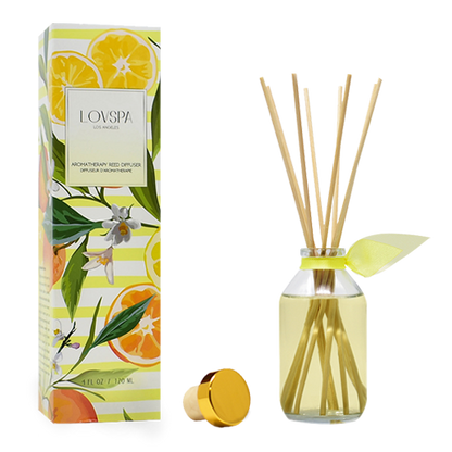 Sunshine and Lemons Reed Diffuser Front no BG