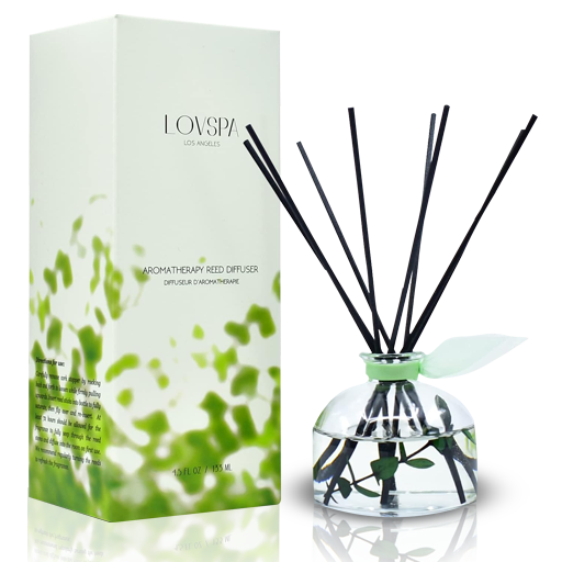 LOVSPA Fragrances UNWIND Eucalyptus & Mint Luxury Reed Diffuser