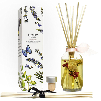 Wild Flowers Reed Diffuser Front