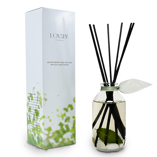 LOVSPA Fragrances ZEN White Tea and Ginger Luxury Reed Diffuser